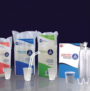 Cups Drinking Dynarex® 5 oz. Translucent Plastic Disposable (100/PK 25PK/CS) by Dynarex Corporation  ID 4255